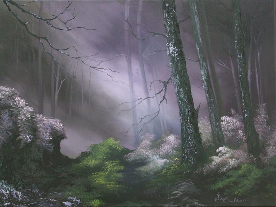 If You Go Down In The Woods Today ? Painting by Jean Walker