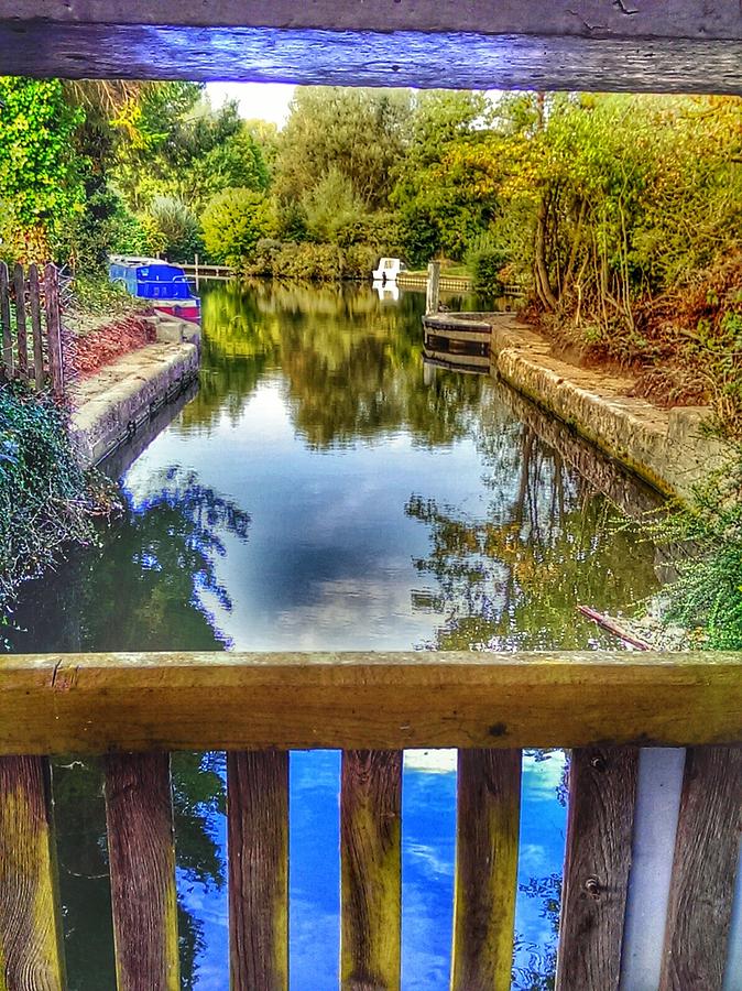 Nature Photograph - Iffley Lock View by Christian Smit