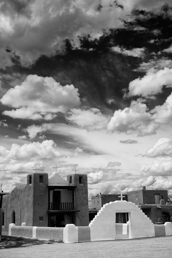 Santa Fe Photograph - Iglesita de Pueblo de Taos - New Mexico by Silvio Ligutti