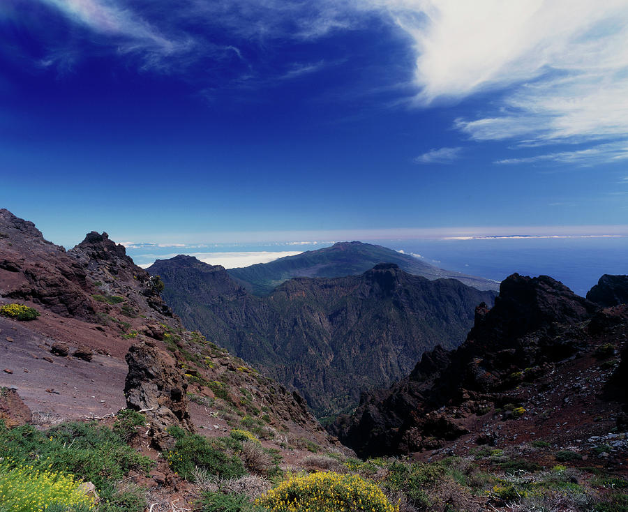 Landscape Photograph - Igneous Landscape On La Palma by David Parker/science Photo Library