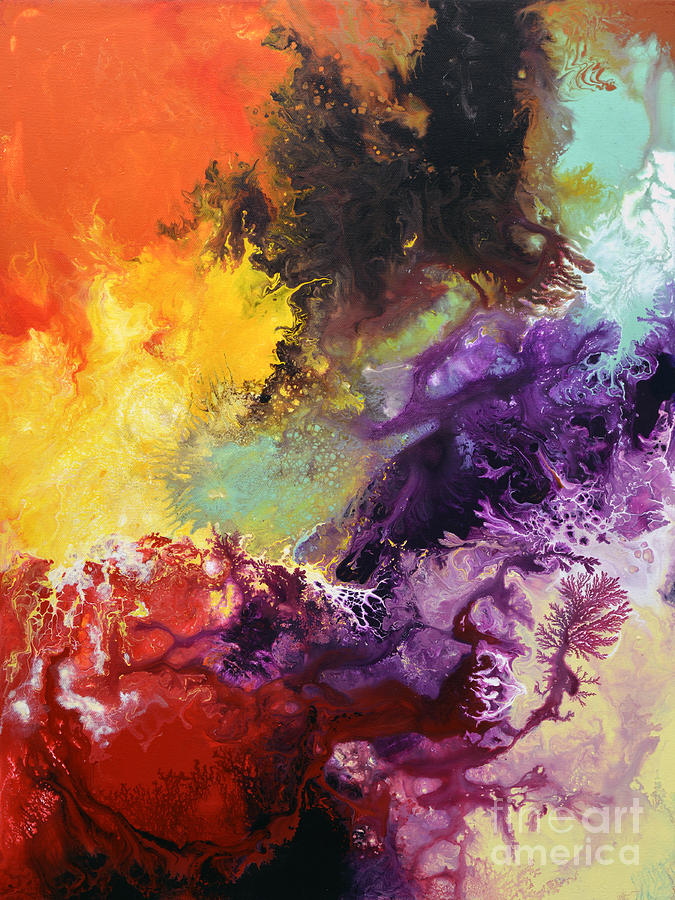 Ignition 2 Painting by Sally Trace