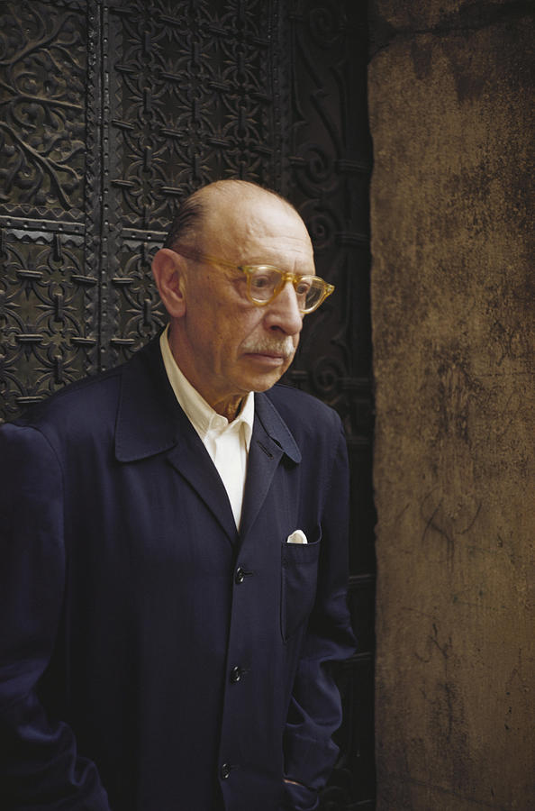 Igor Stravinsky Photograph by John P. Taylor