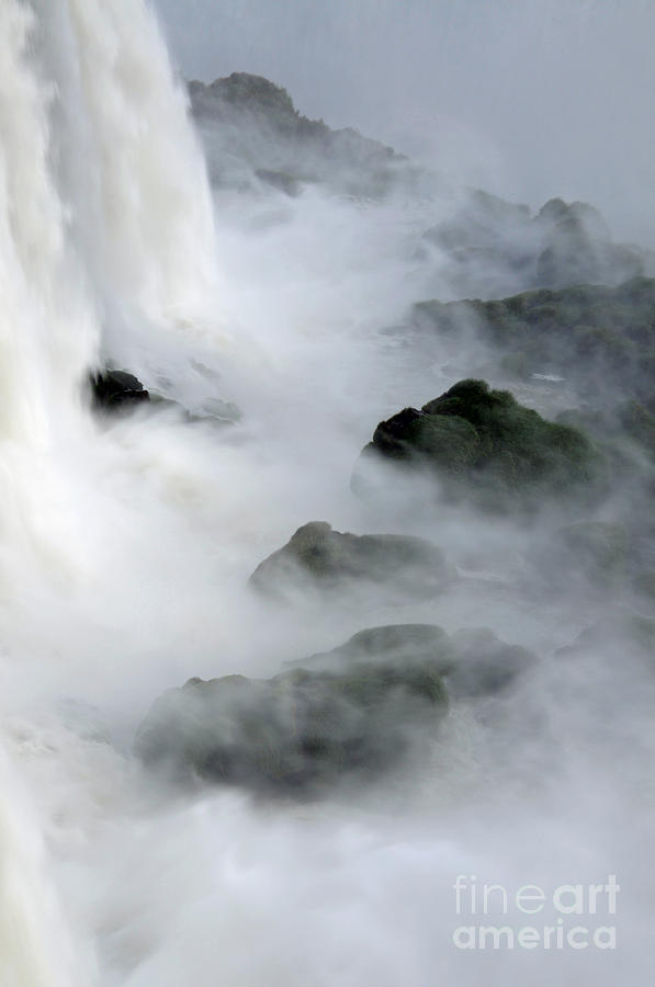 Iguacu Falls Detail 1 Photograph by Vivian Christopher