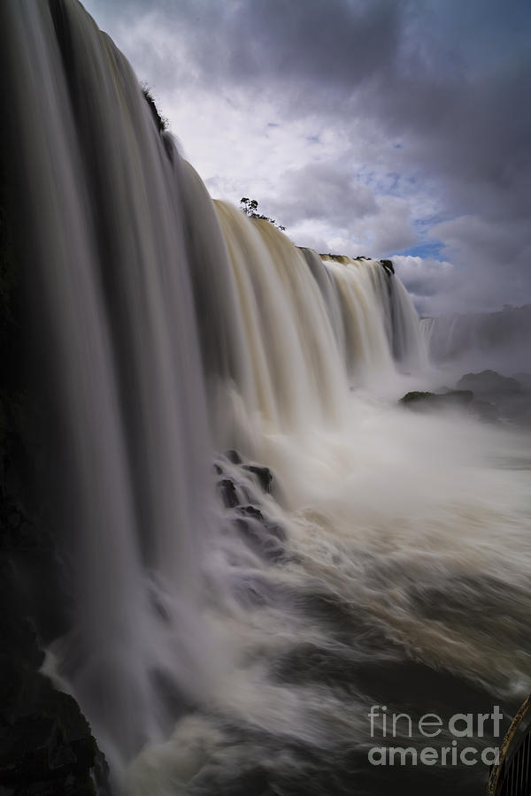 Iguazu Falls Drama Photograph by Mike Reid