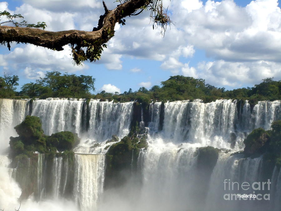 Iguazu Falls Painting by Helena Wierzbicki