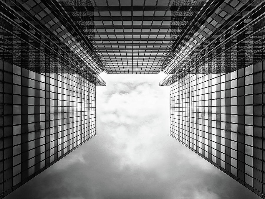 Architecture Photograph - I_i & Cloud by Holger Droste
