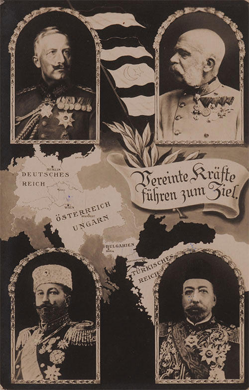 II.Wilhelm Franz Joseph I.Ferdinand Mehmed Resad Painting by MotionAge ...