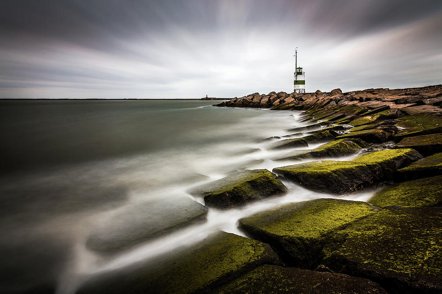 Ijmuiden Photograph - Ijmuiden Lighthouse by Sus Bogaerts
