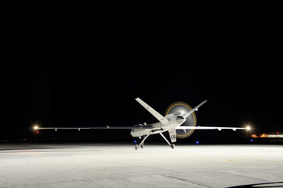 Ikhana Unmanned Aerial Vehicle Photograph by Nasa, Tony Landis