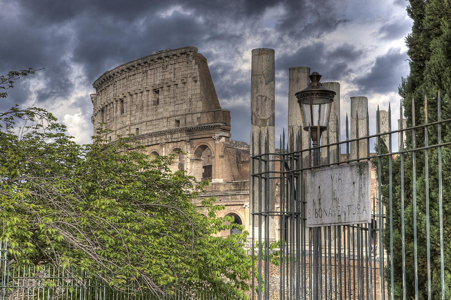 Il Palatino e Il Colosseo Photograph by Sonny Marcyan
