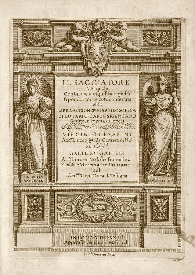 il Saggiatore (1623) Photograph by Library Of Congress