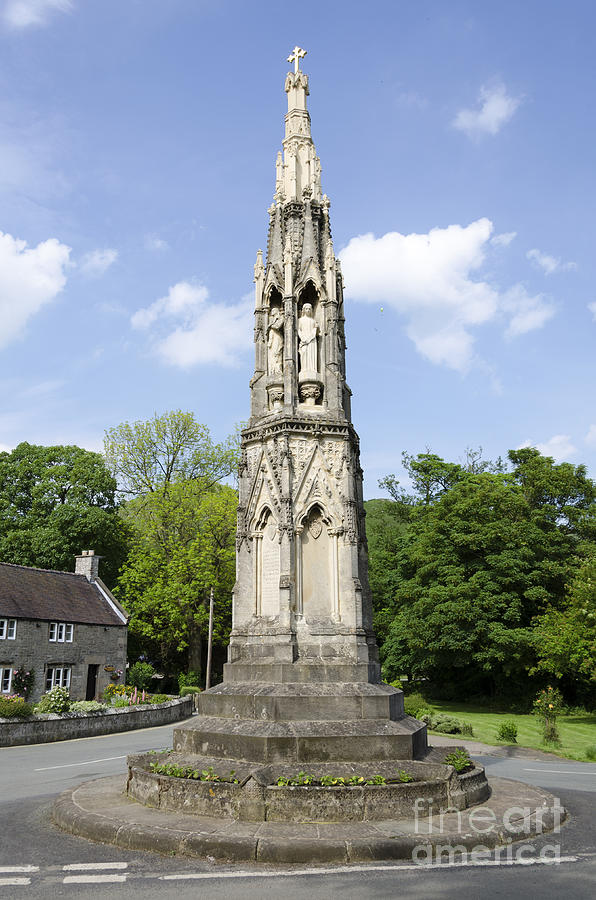 Ilam Cross Photograph by Steev Stamford