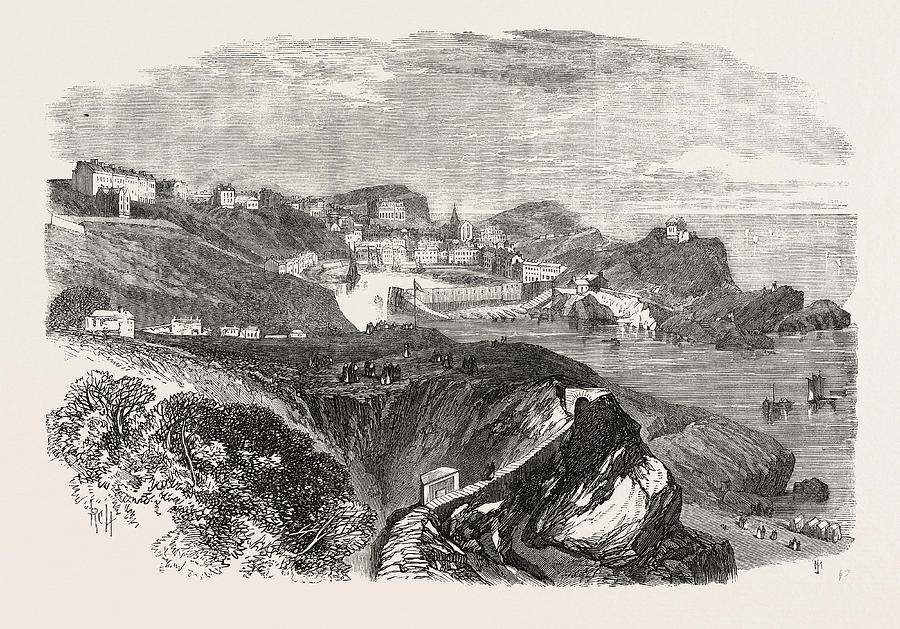 Vintage Drawing - Ilfracombe, On The North Coast Of Devon, Uk by English School