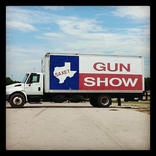 Ill Be Vending At The Saxet Gun Show Photograph by James Granberry