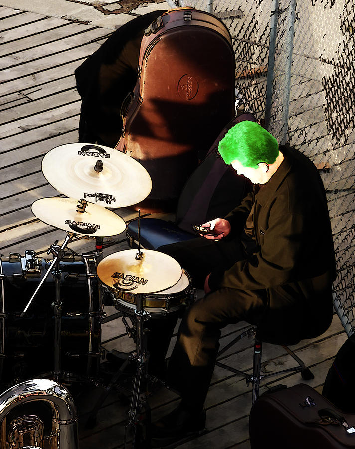 Ill Just Download That Drum App Photograph by Steve Taylor