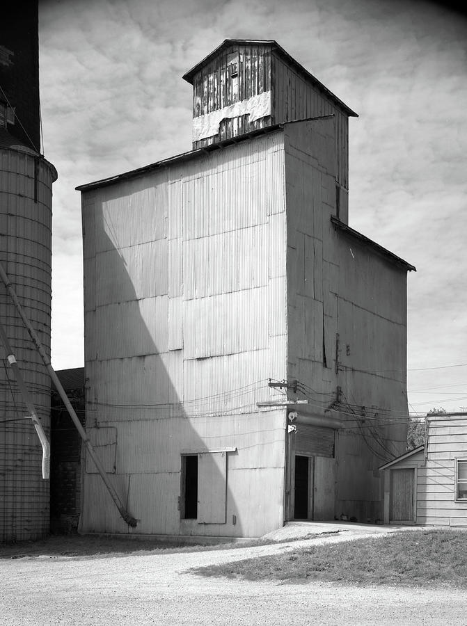 1890 Photograph - Illinois Grain Elevator by Granger 1890 Photograph - Illinois Grain Elevator by Granger