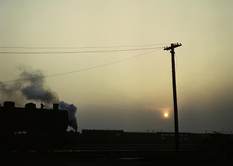 Chicago Photograph - Illinois Railroad, 1942 by Granger