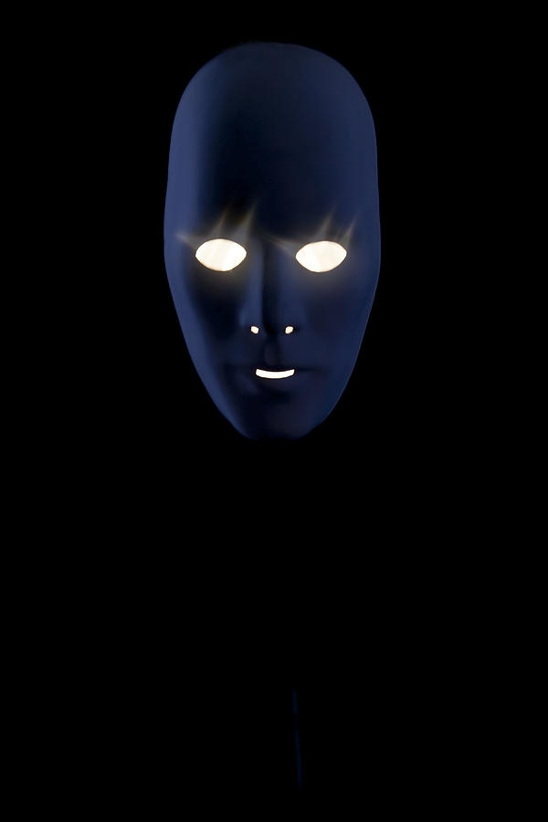 Illuminated Mask Photograph by Joana Kruse