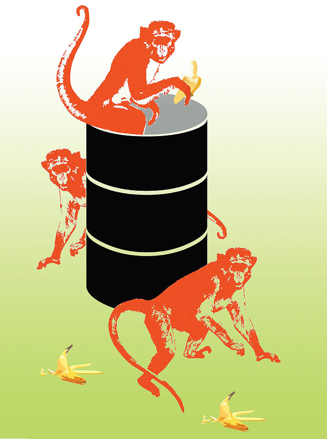 Illustration Barrel Of Monkeys Photograph by Chicago Tribune
