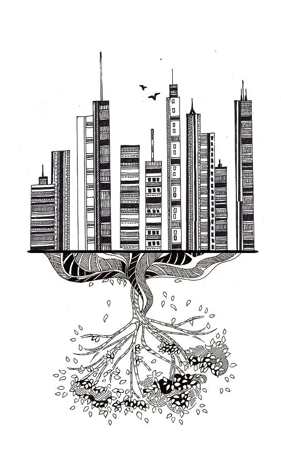 Illustration Of Deterioration Of Environment Photograph by Fanatic ...