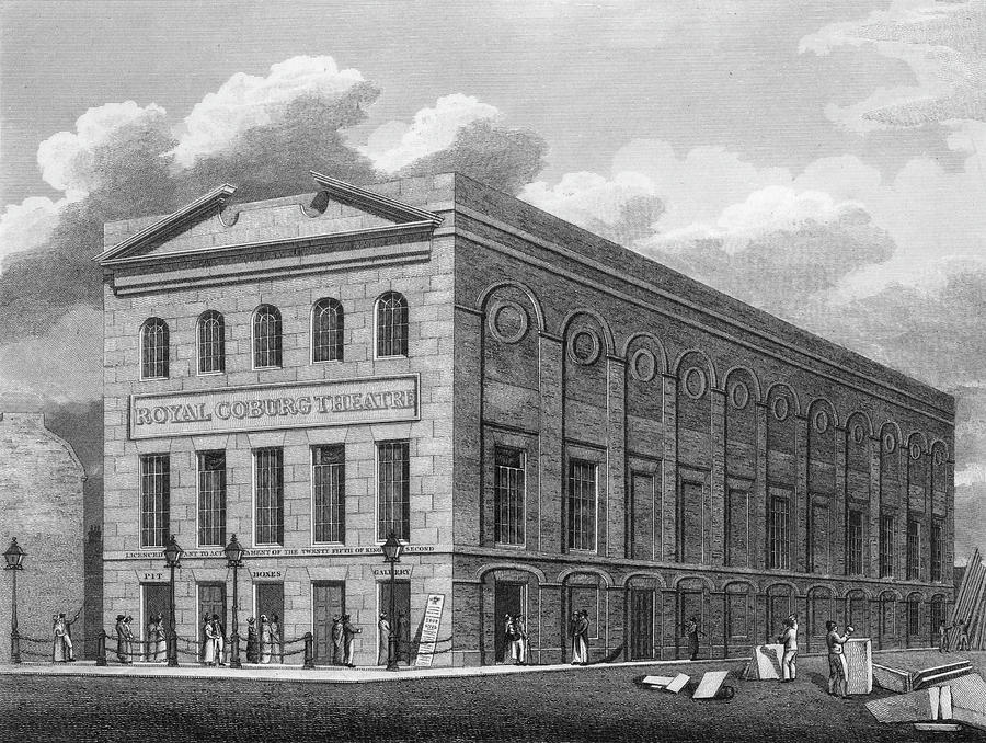 Illustration Of The Exterior When This Drawing By Mary Evans Picture Library