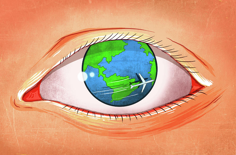 Aim Photograph - Illustration Of World Tour by Fanatic Studio / Science Photo Library Aim Photograph - Illustration Of World Tour by Fanatic Studio / Science Photo Library