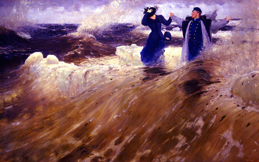 Ilya Repin What Freedom Painting by MotionAge Designs