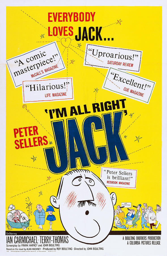 Im All Right, Jack, Poster Art, 1959 Photograph by Everett