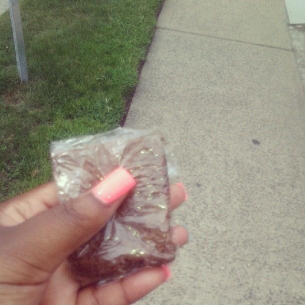 Im Bout To Be On Pluto #weedbrownie Photograph by Tiara Mingo
