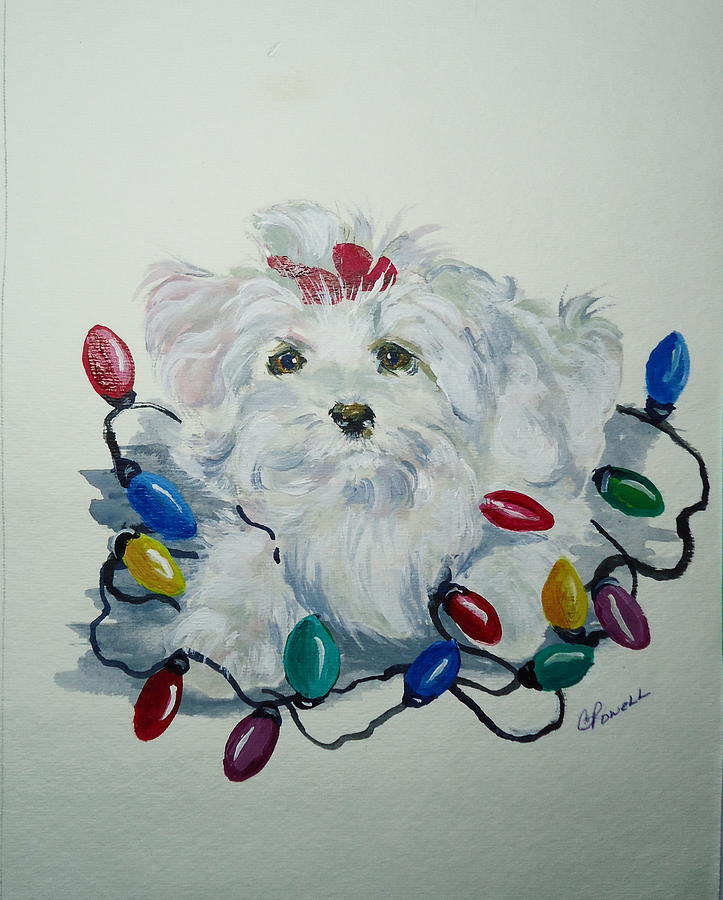 Im Helping Painting by Carole Powell