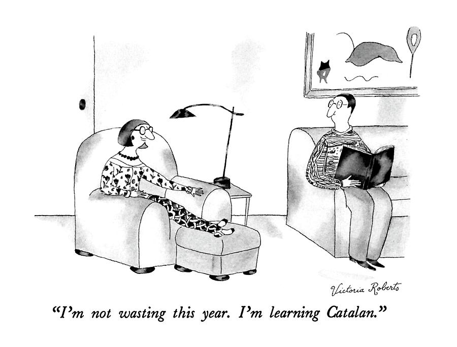 I'm Not Wasting This Year. I'm Learning Catalan by Victoria Roberts