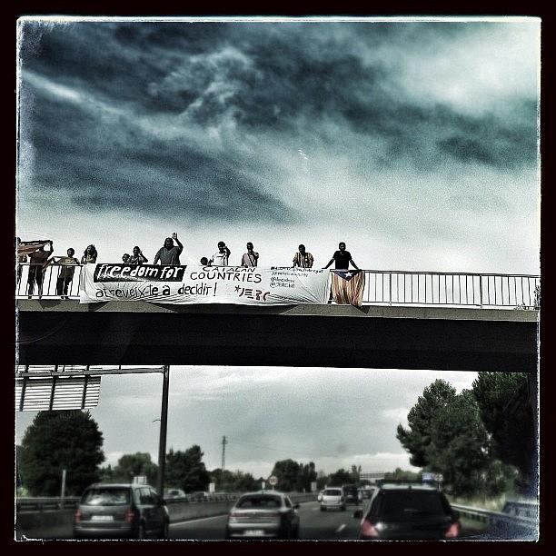 Im On The Highway To Hell 
on The Photograph by Cesc Cami
