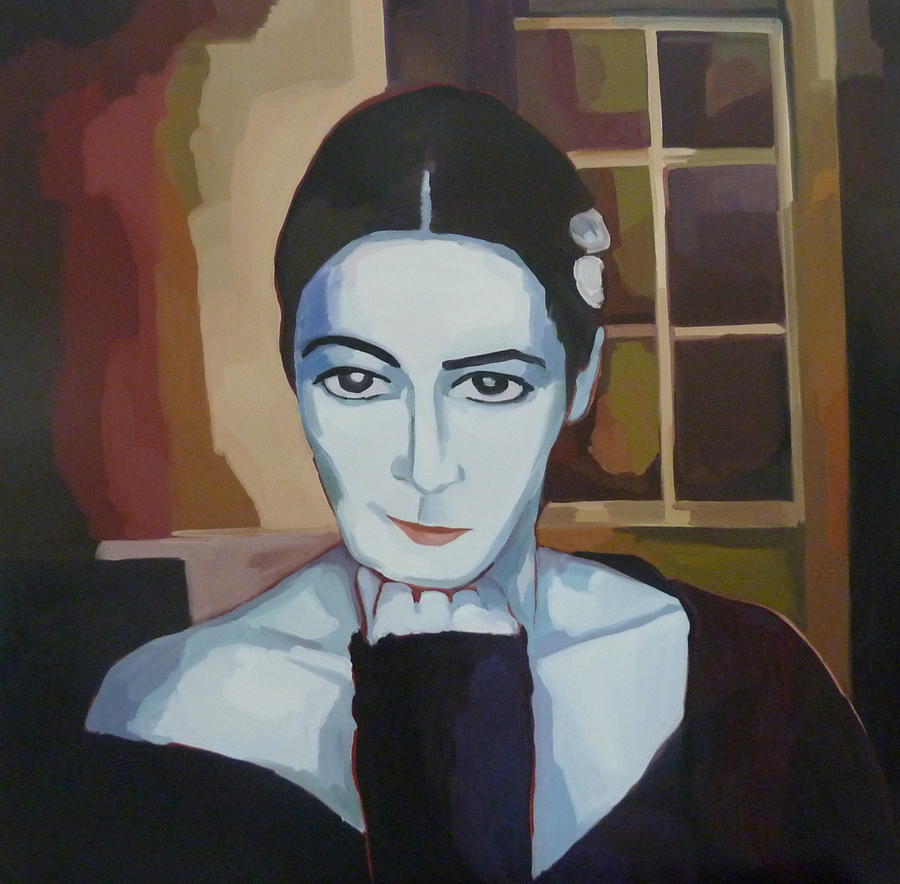 Portrait Painting - Imac 7 by Carmen Stanescu Kutzelnig