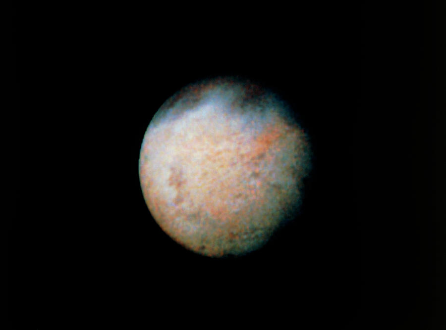 Planet Photograph - Image Of Triton by Nasa/science Photo Library