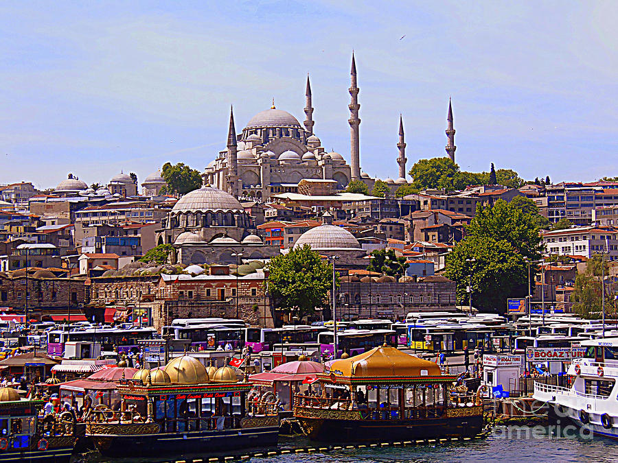 Images of Istanbul Photograph by Lou Ann Bagnall