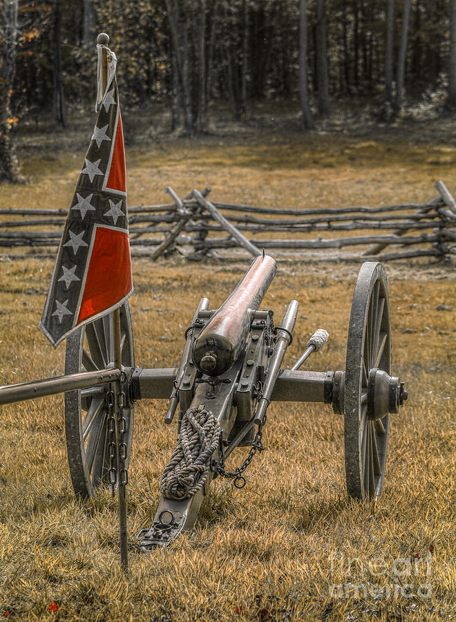 Images Of The Civil War Cannon Digital Art