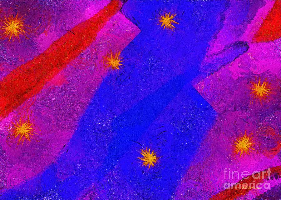 Imagination 4 Painting by RC DeWinter