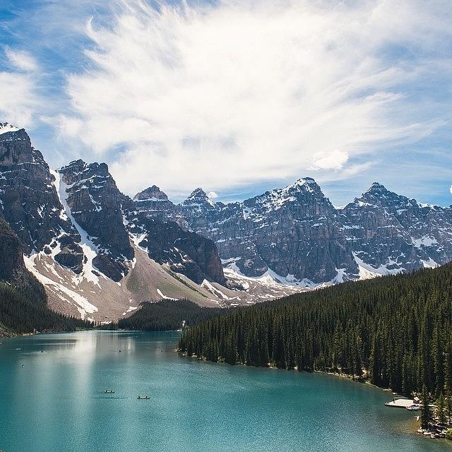 Banff National Park Photograph - Moraine Lake by Andrew Burgos