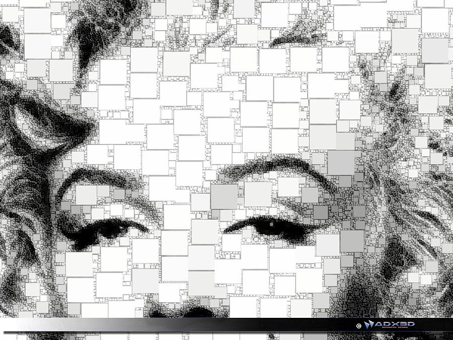 Marilyn Monroe Digital Art - iMarilyn 009 by Andrew Selby