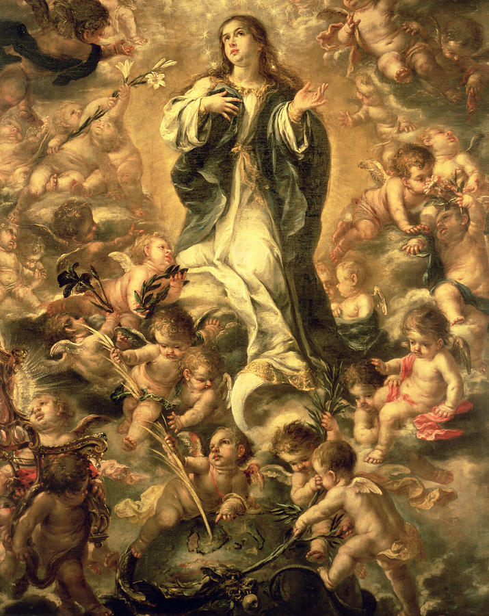 Madonna Painting - Immaculate Conception by Juan de Valdes Leal