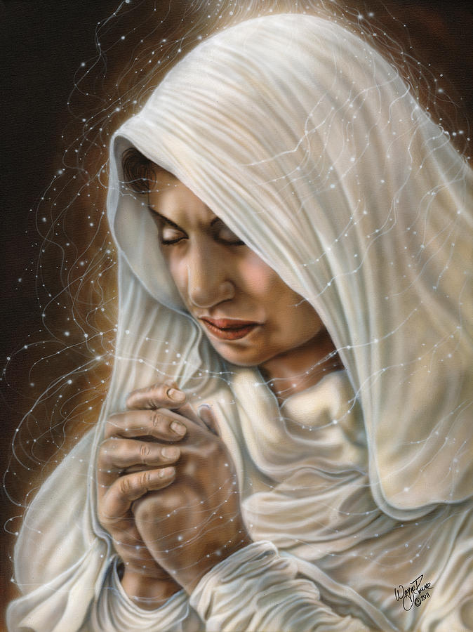 Immaculate Conception - Mothers Joy Painting by Wayne Pruse