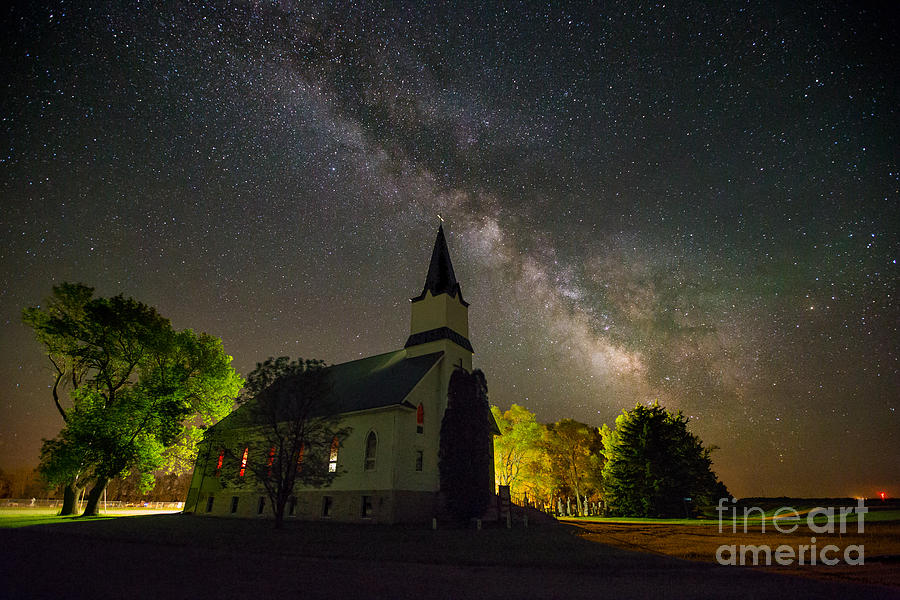 Immanuel Milky Way Photograph by Aaron J Groen