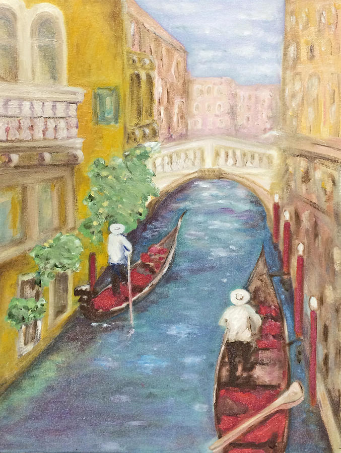 Immortal Venice Painting by Barbara Anna Knauf