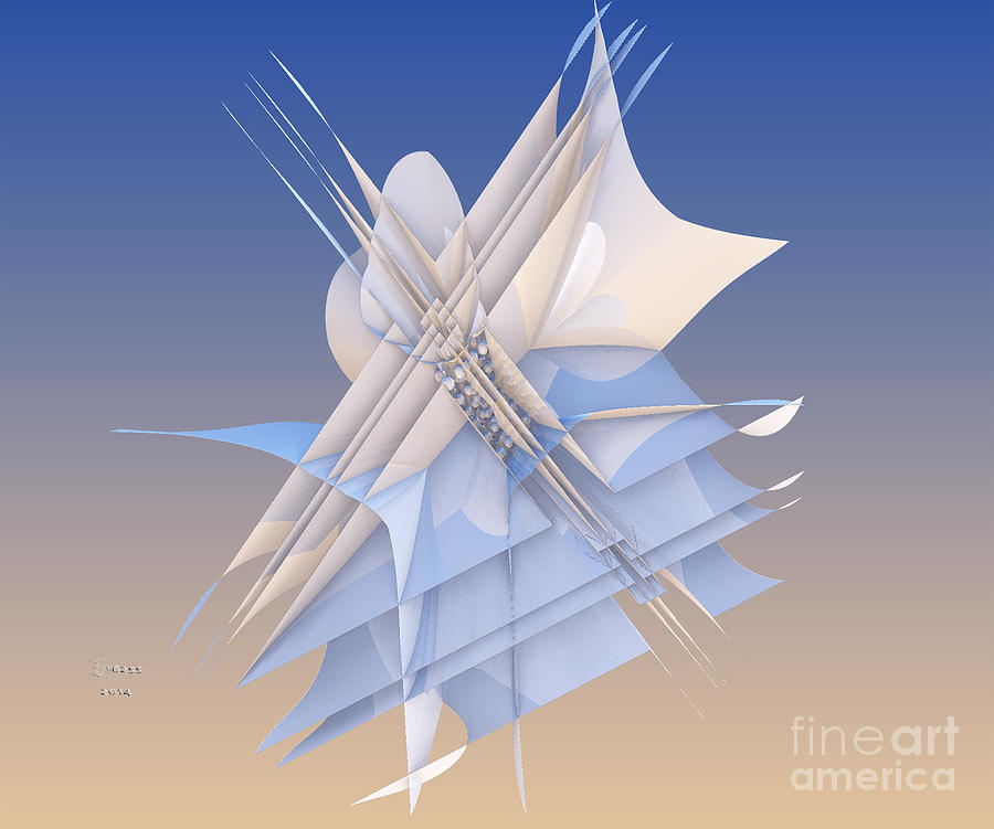 Impaled Two Digital Art by Melissa Messick