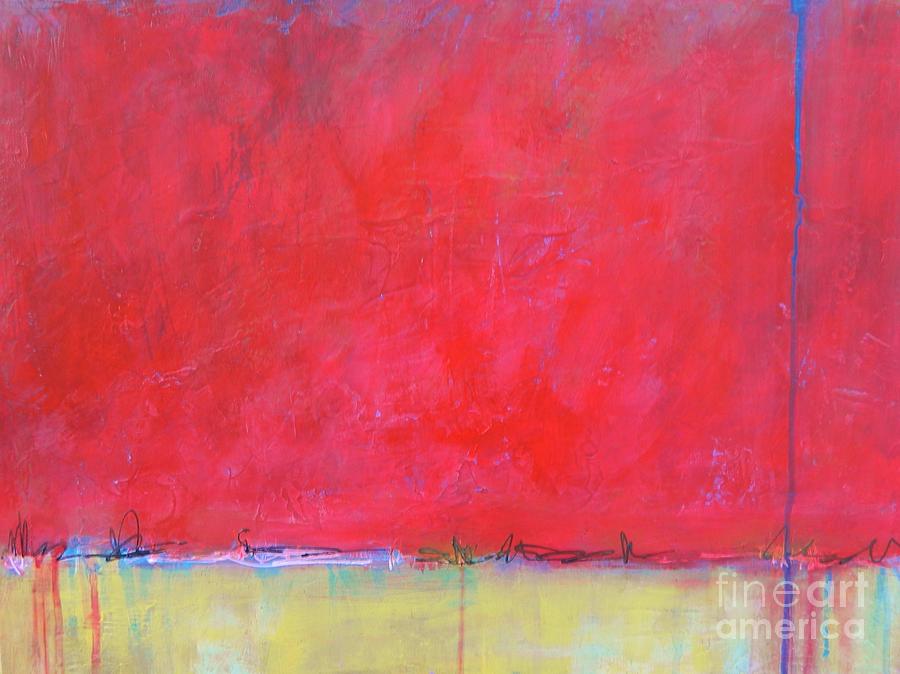 Abstract Painting - Impassioned by Kate Marion Lapierre