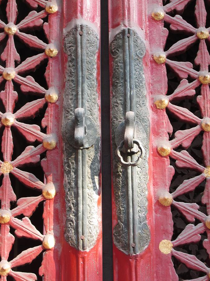 Imperial Door Detail Photograph by Alfred Ng