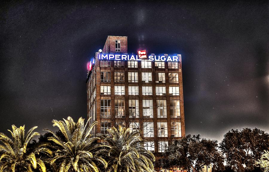 Houston Photograph - Imperial Sugar Mill by David Morefield