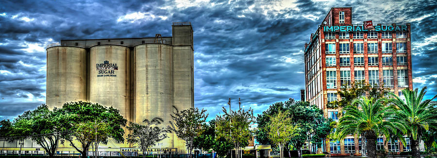 Imperial Sugar Mill Panoramic HDR Photograph by David Morefield