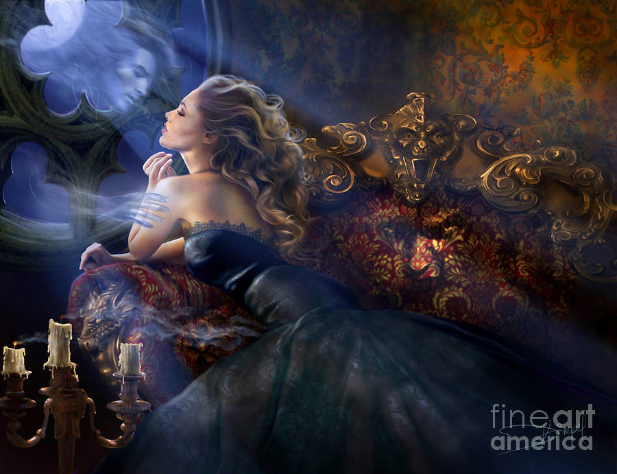 Fantasy Photograph - Impetuous Arrival by MGL Meiklejohn Graphics Licensing