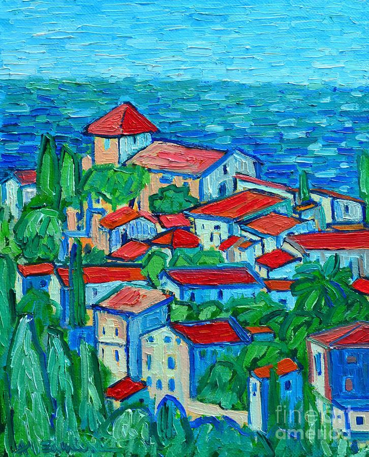 Impression From Mallorca Painting by Ana Maria Edulescu